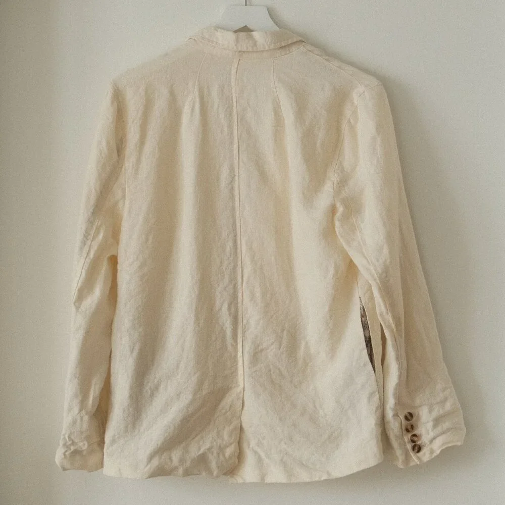 Roller Rabbit | Linen Blazer | M | - Picture 2 of 7